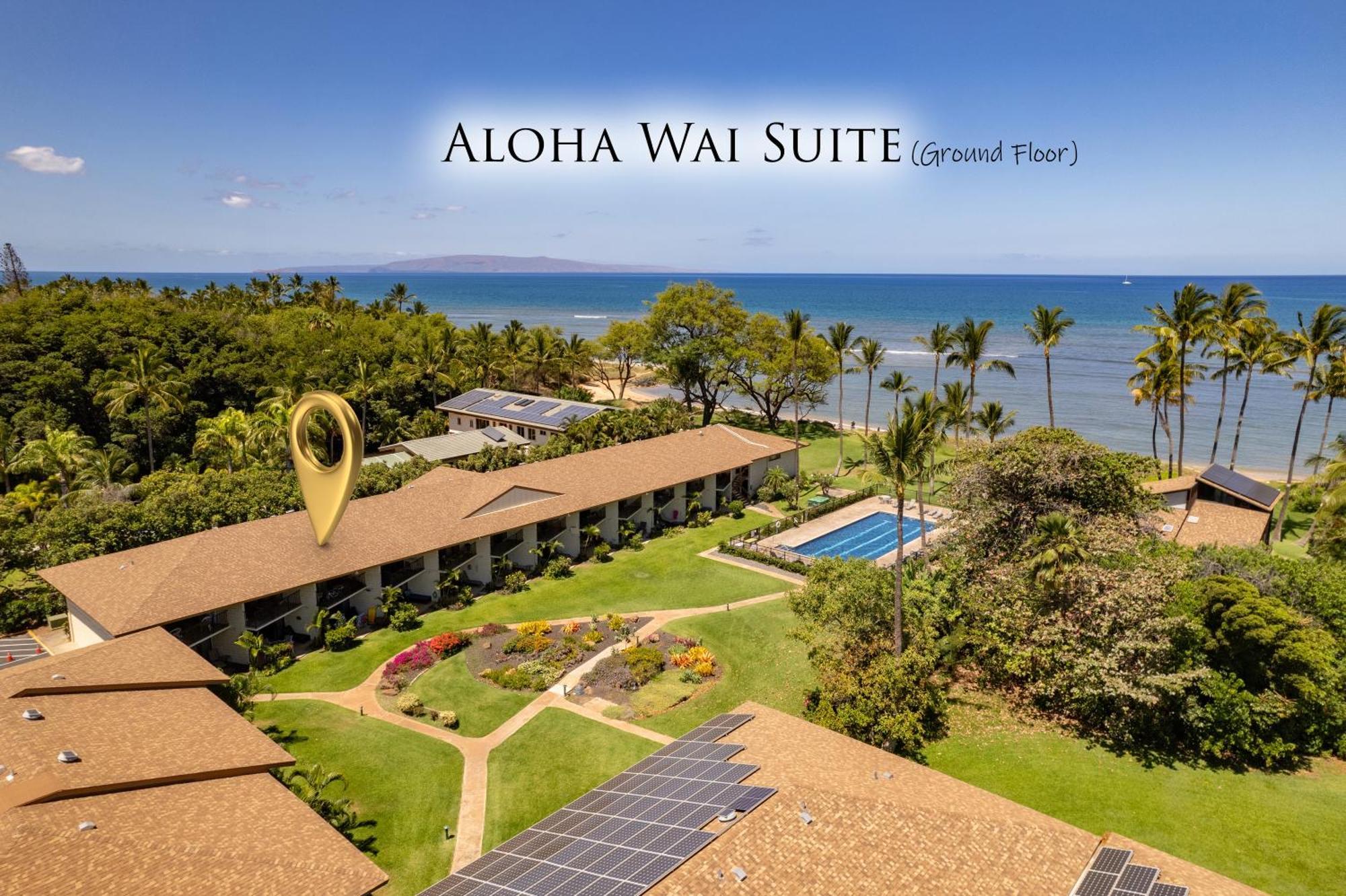 Wbh D116 Aloha Wai - Garden Suite Just Steps From The Sea Kihei Exterior photo